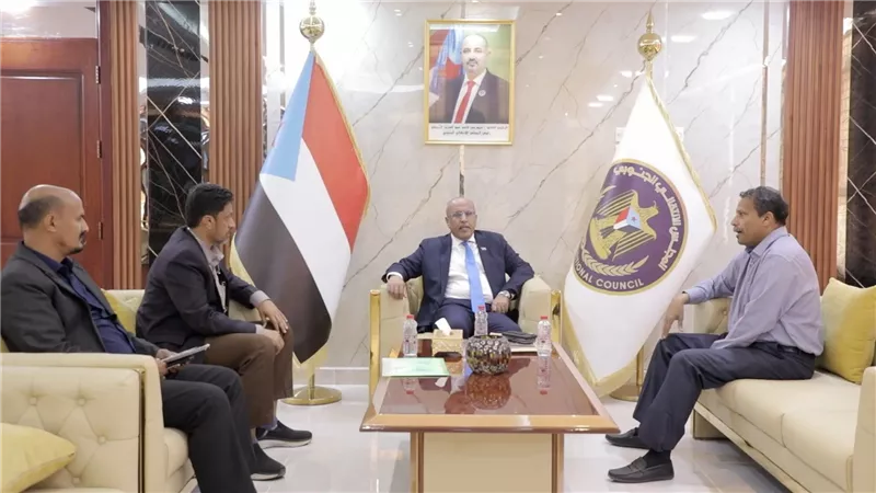 الكثيري يطّلع على الأوضاع العامة بمحافظة أبين وجهود السلطة المحلية فيها