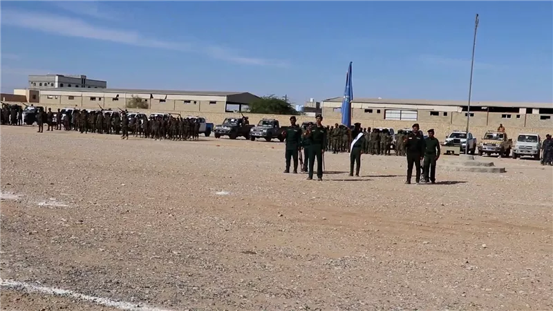 شرطة محافظة شبوة تدشن العام التدريبي الجديد بحضور السلطة المحلية 