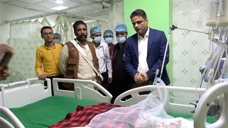 محافظ العاصمة عدن يوجّه بتحمل تكاليف علاج الطفلة ماجدة عادل 