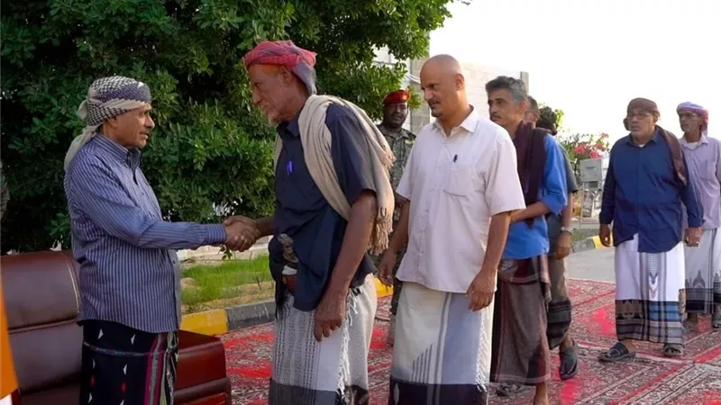 النائب البحسني يشيد بدور قبائل حضرموت في تحقيق التكافل الاجتماعي 