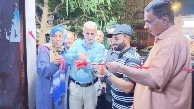 تدشين المخيم الطبي الرمضاني المجاني في صيرة بالعاصمة عدن