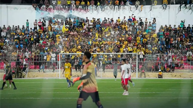 الشعلة يتجاوز شباب المحفد ويضرب موعدا مع اهلي عدن في نهائي مريسي 28 