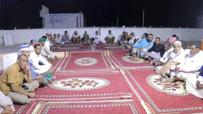 أمسية رمضانية لقيادة المجلس والشخصيات الاجتماعية في وادي وصحراء حضرموت