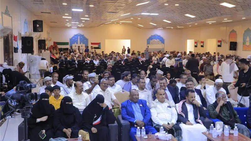 انتقالي وادي وصحراء حضرموت ينظم حفلا بمناسبة الذكرى السابعة لإعلان عدن التاريخي 