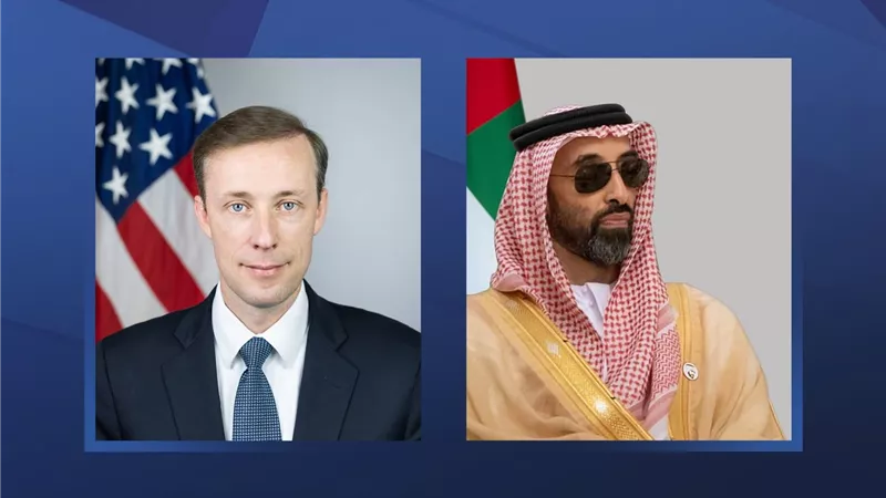 السلام واستقرار المنطقة يتصدران مباحثات إماراتية أمريكية