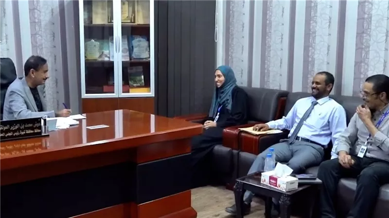 مناقشة الاتجاهات العامة لتوسعة نشاطات منظمة الإغاثة الدولية بشبوة