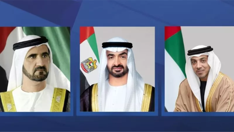 رئيس دولة الإمارات ونائباه يهنئون رئيس الجابون بذكرى الاستقلال