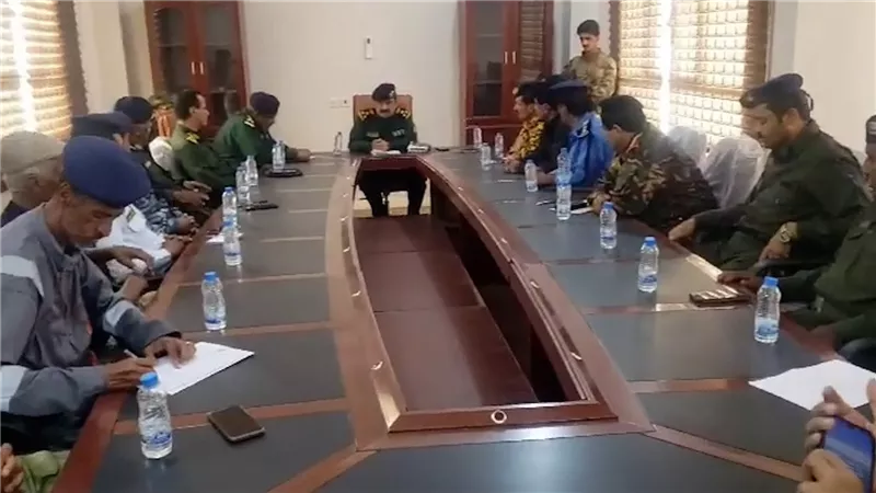 مدير عام شرطة شبوة يشدد على أهمية رفع الجاهزية الأمنية بالمحافظة 