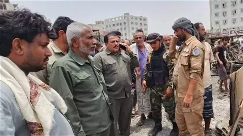 أمن عدن يكشف أسباب انفجار محطة غاز في المنصورة وحصيلة الضحايا
