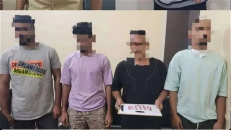 إدارة مكافحة المخدرات في الحزام الأمني تضبط (9) متهمين بترويج وتعاطي المخدرات بالعاصمة عدن