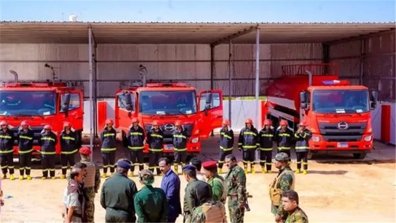 بتمويل إماراتي.. افتتاح مبنى فرع مصلحة الدفاع المدني في عتق 