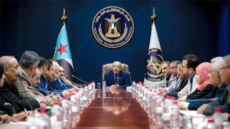 هيئة الرئاسة تُحيي أبناء شعبنا الجنوبي بمناسبة ذكرى ثورة 14 أكتوبر وتدعوهم للمشاركة الفاعلة في الفعاليات الاحتفالية بعموم المحافظات