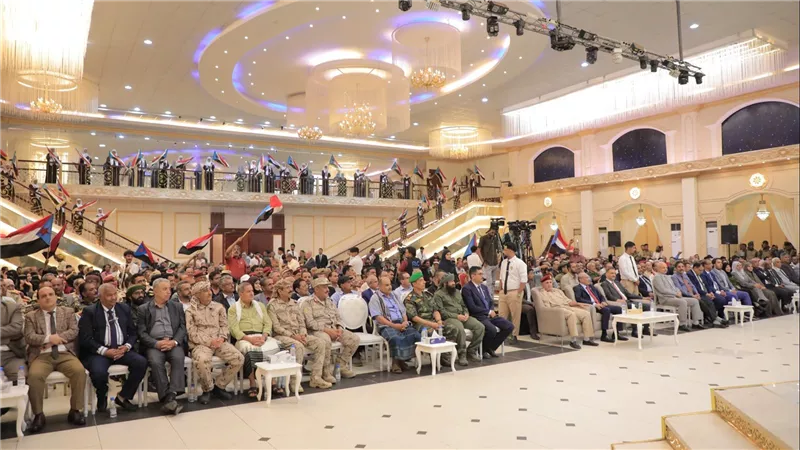 المجلس الانتقالي الجنوبي يقيم حفلاً فنياً وخطابياً بالعاصمة عدن بمناسبة الذكرى الـ61 لثورة 14 أكتوبر المجيدة