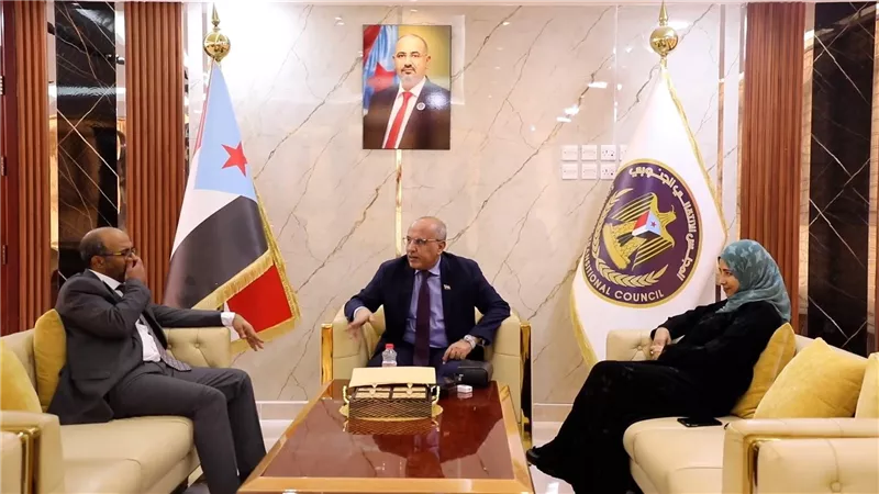 الكثيري يلتقي الأمين العام للائتلاف الوطني الجنوبي