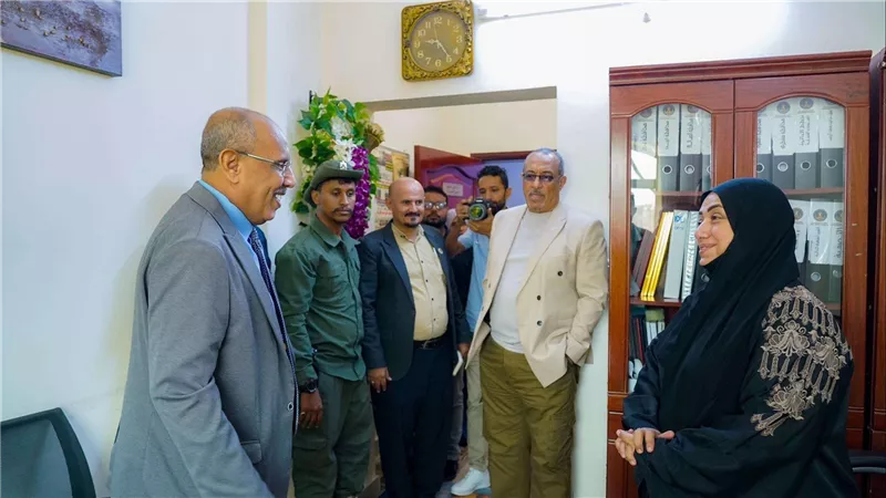 الكثيري يتفقد سير العمل في عدد من هيئات المجلس المركزية والمساعدة