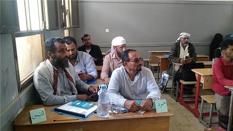 تدريب 24 مندوبًا في إعداد خطط التعافي بمديرية رصد بأبين