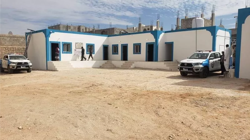 إفتتاح مشروعات امنية في شبوة بدعم اماراتي