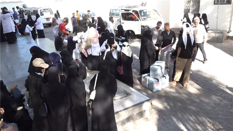 تدشين حملة التحصين ضد وباء الكوليرا في العاصمة عدن 