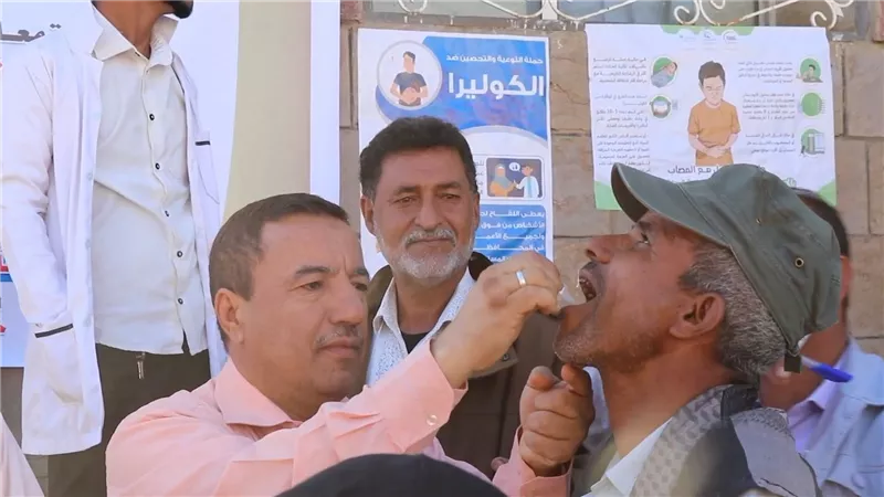 تدشين حملة طارئة للتحصين ضد مرض الكوليرا بالضالع