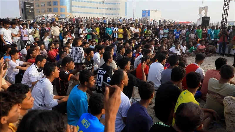 افتتاح مهرجان البلدة الرياضي 2025 بالمكلا 