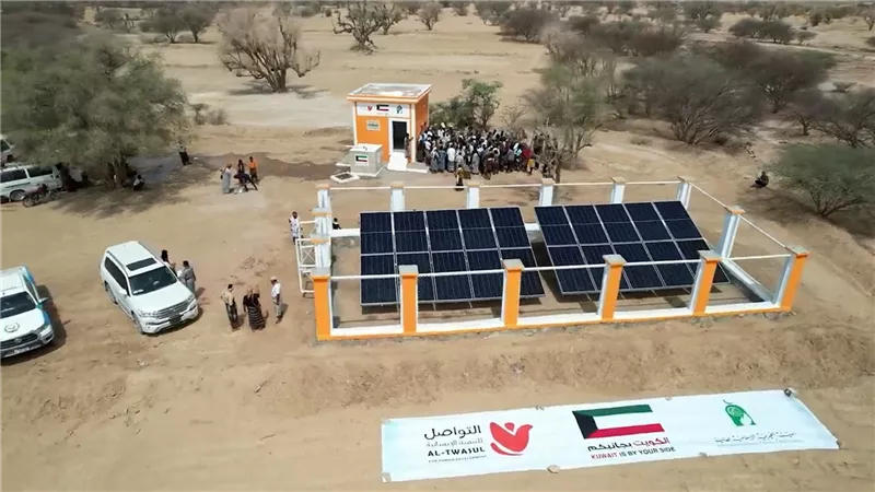 بتمويل كويتي.. تدشين مشروع مياه مُقبلة العليا بشبوة