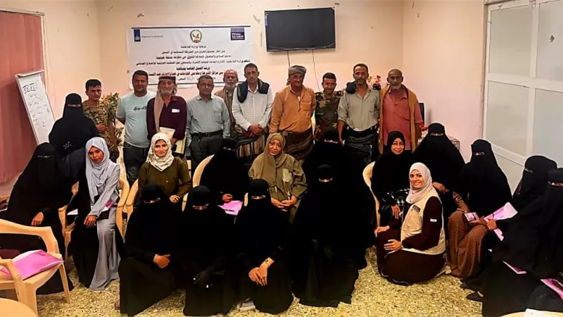 اختتام ورشة عمل بلحج حول نظام الإحالة بين مراكز الشرطة ومقدمي الخدمات