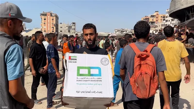 الإمارات تنفذ الإنزال الجوي الـ72 للمساعدات في قطاع غزة