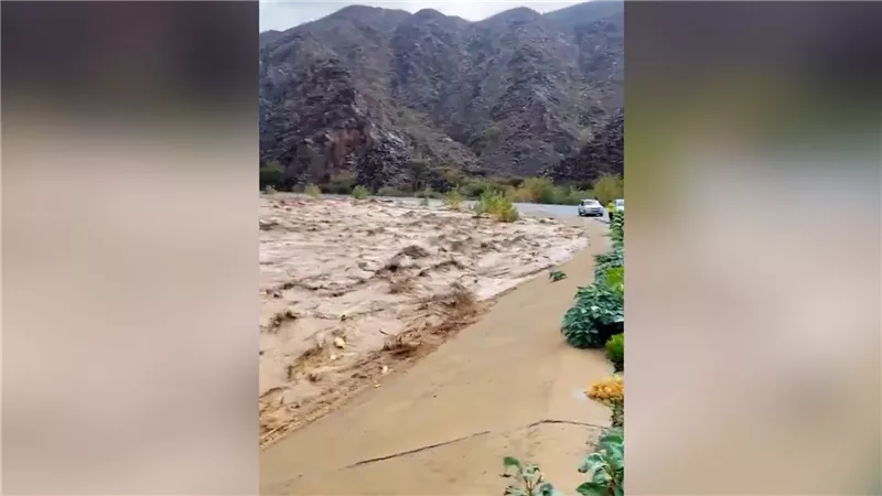 وفاة طفلين غرقا بسيول أمطار المنخفض الجوي في بيحان شبوة