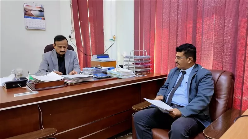 بن الوزير يطلع على أوضاع مديرية الروضة ويوجه بمعالجة احتياجاتها