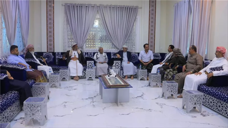 الكثيري وباعوم يزوران سكرتارية قبائل آل كثير لدعم استقرار وادي حضرموت