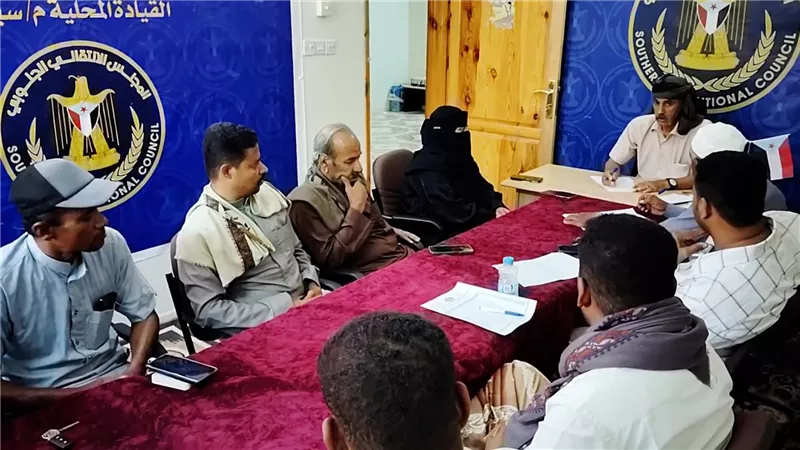 انتقالي سيئون يبحث إجراءات تطبيع الحياة بعد تحرير وادي حضرموت