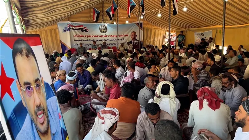 ندوة توعوية عن شهداء الثورة الجنوبية ضمن فعاليات الاعتصام الشعبي بسيئون