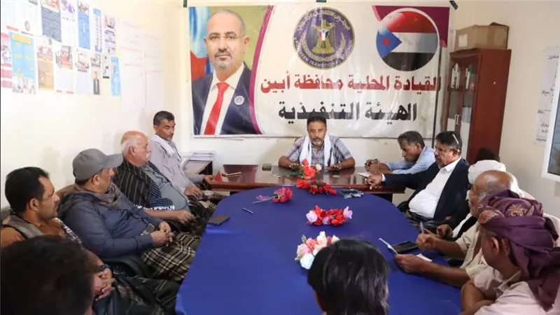 رئيس تنفيذية انتقالي أبين يلتقي رؤساء الهيئات التنفيذية بالمديريات لمناقشة التحضيرات لمليونية السبت القادم