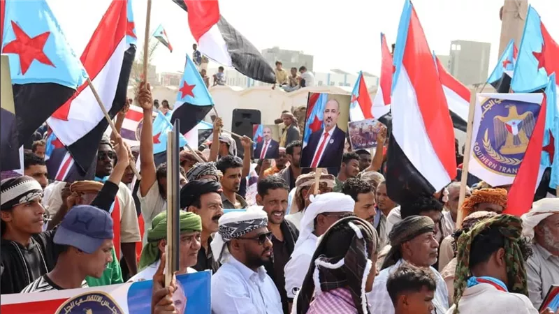 حشد جماهيري واسع في سقطرى يجدد العهد للمجلس الانتقالي الجنوبي ويؤكد الثبات على القضية الجنوبية (بيان)