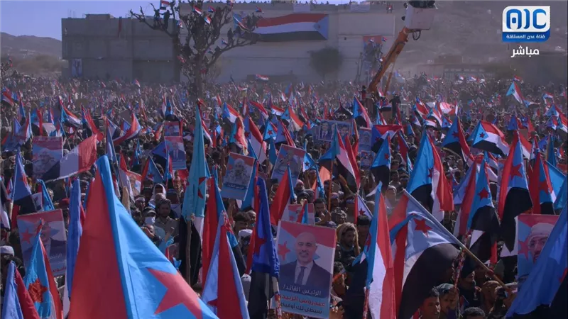 الضالع تشهد حشدا جماهيريا كبيرا في “مليونية الثبات والصمود والتحدي” يجدد التفويض الشعبي للمجلس الانتقالي بقيادة الرئيس الزُبيدي (بيان)