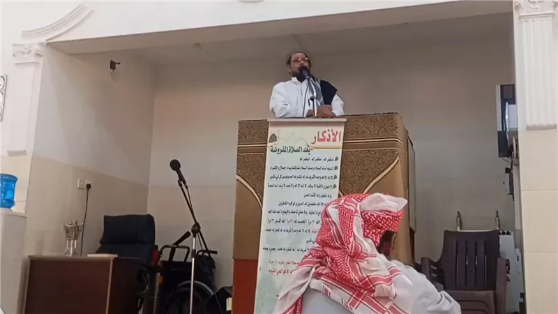 خطبة جمعة بسيئون تحذر من الإفراج عن الإرهابيين وتدعو لتطبيق الأحكام القضائية