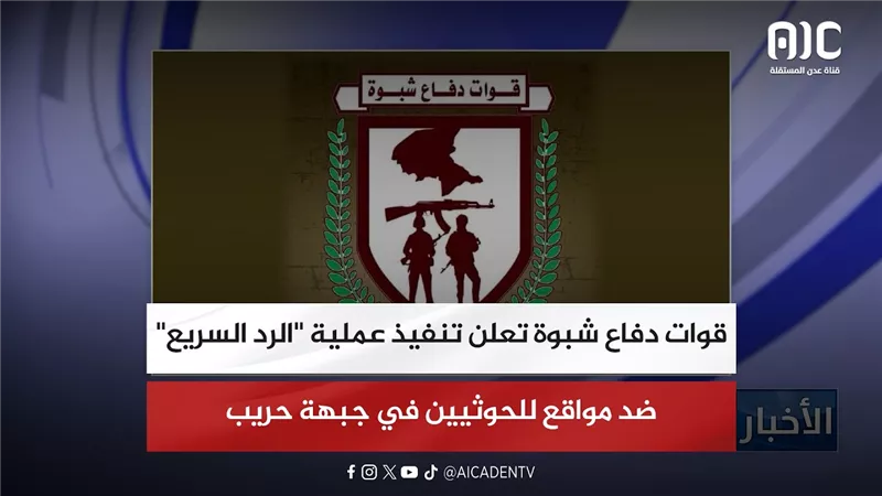 قوات دفاع شبوة تعلن تنفيذ عملية 
