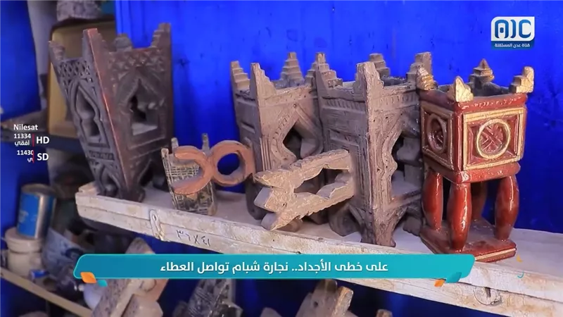 على خطى الأجداد.. نجارة شبام تواصل العطاء