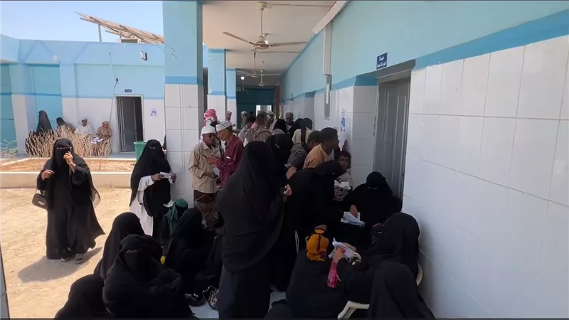تدشين المخيم الطبي للوقاية من مضاعفات السكري والضغط بمستشفى الشحر العام بحضرموت