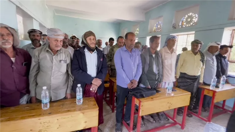 لقاء موسع في جحاف يدعو لتوحيد الصف وتعزيز الأمن والاستقرار