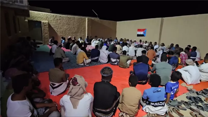 انتقالي ساه يشكل لجنة محلية جديدة بمركز غيل عمر العرض