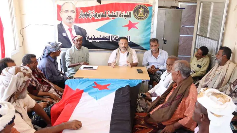الحييد يشدد على تفعيل اللجان المحلية وتعزيز العمل التنظيمي بانتقالي زنجبار