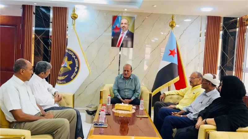 هرهرة يبحث مع قيادات رابطة أبناء الجنوب توحيد الجهود لمواجهة تحديات المرحلة