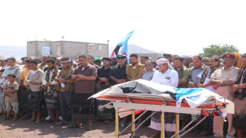  الجنوب يودّع الشهيد العقيد سعيد أسعد صالح إلى مسقط رأسه في ردفان بلحج