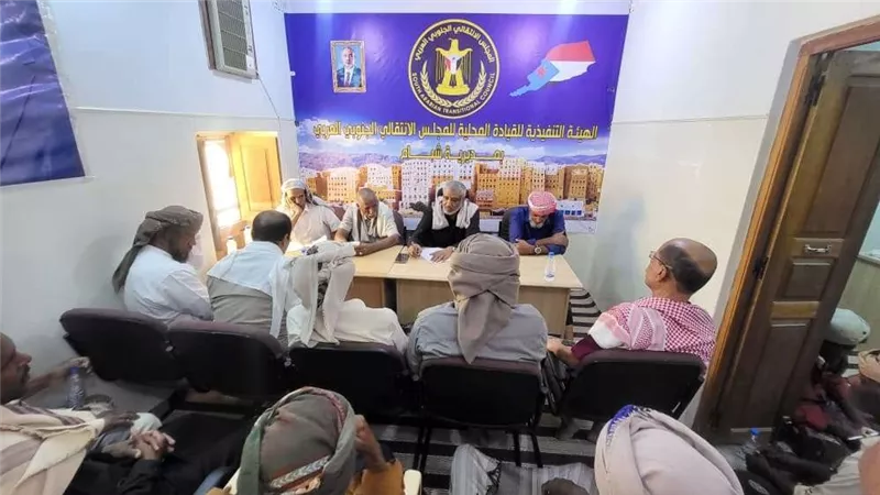 انتقالي شبام يكثّف استعداداته للمشاركة في مليونية 14 أكتوبر بسيئون