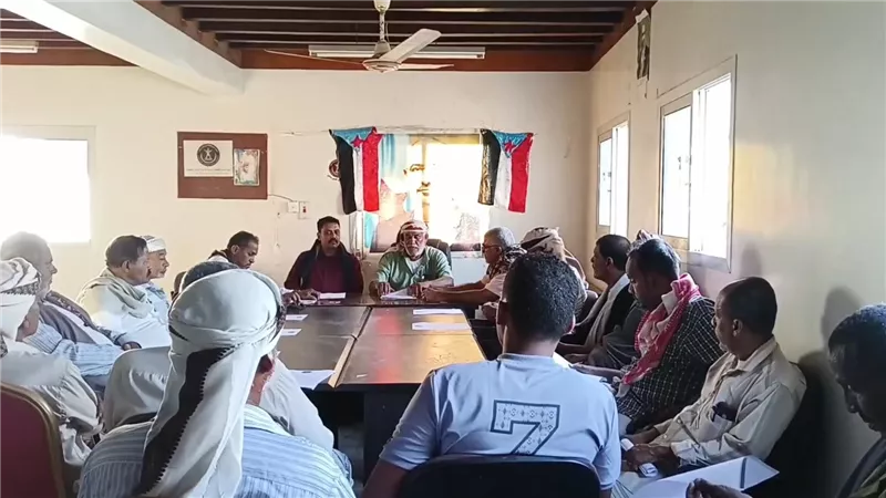 انتقالي غيل باوزير يدشّن التعبئة العامة ويناقش التحضيرات لمليونية 14 أكتوبر
