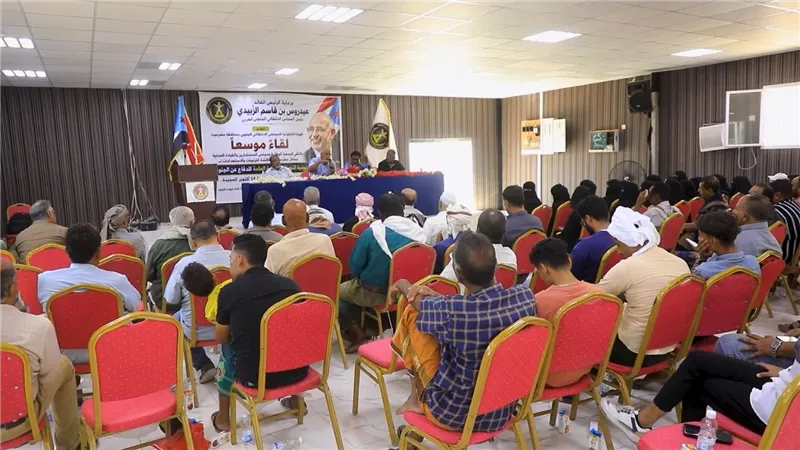 انتقالي حضرموت يناقش مع أعضاء هيئات المجلس بالمحافظة الاستعدادات لمليونية التعبئة الشعبية 